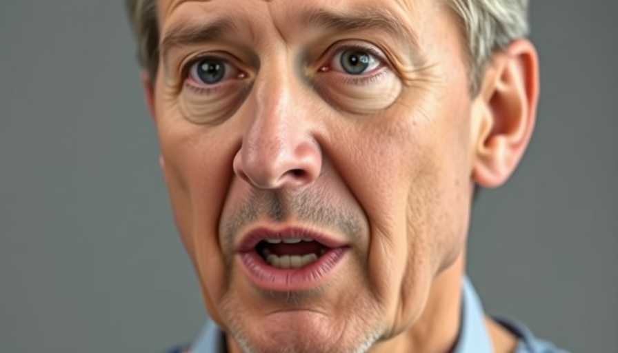 Middle-aged man discussing copper deficiency signs.