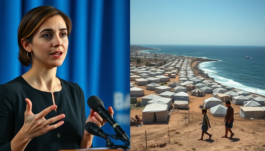 U.S. foreign relations Israel Palestine: speaker and refugee camp.