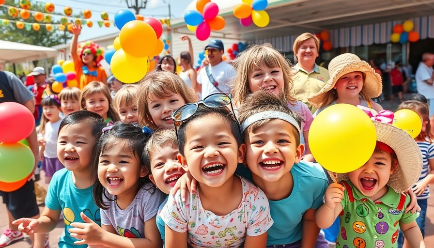 Children enjoying vibrant kids events in San Antonio.