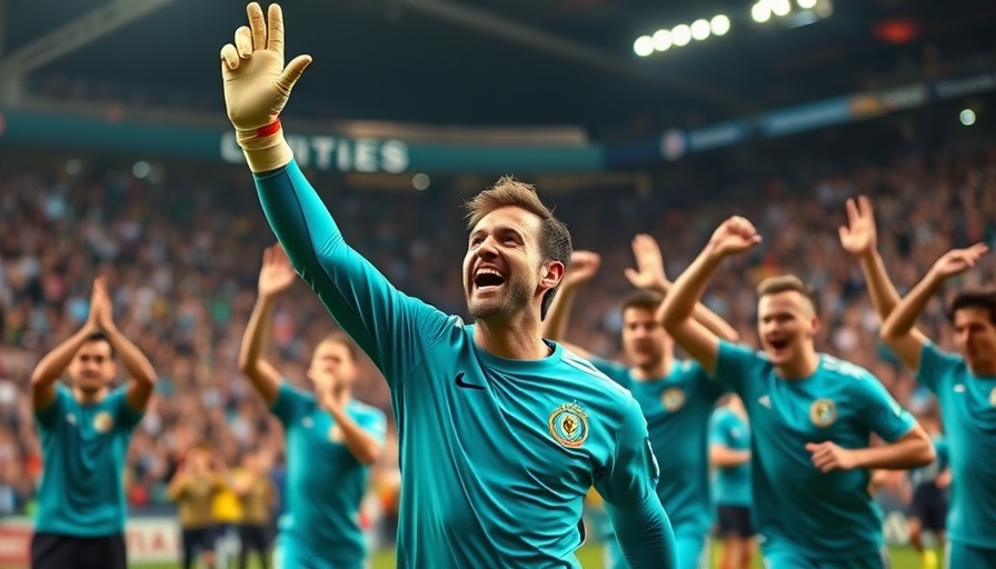2026 FIFA World Cup USMNT goalkeeper celebrating on field.