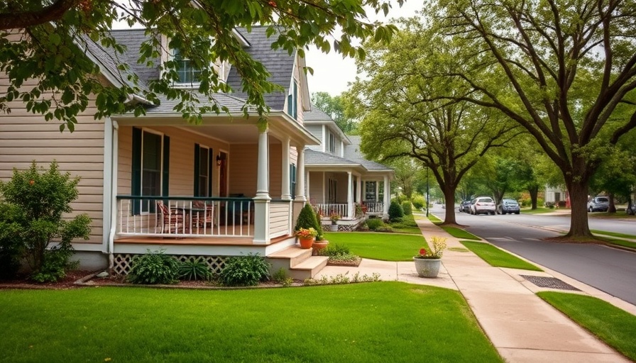 Suburban house representing domestic violence in the US context.
