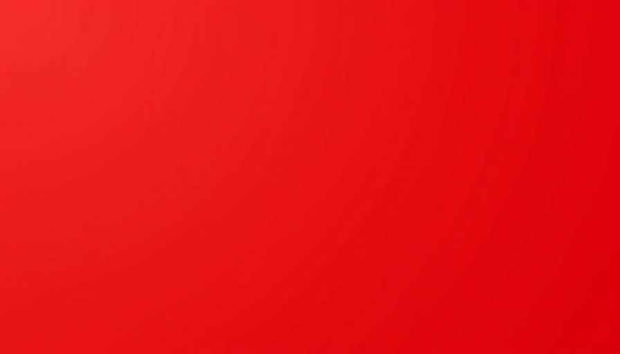 Solid red background representing a simple warning.