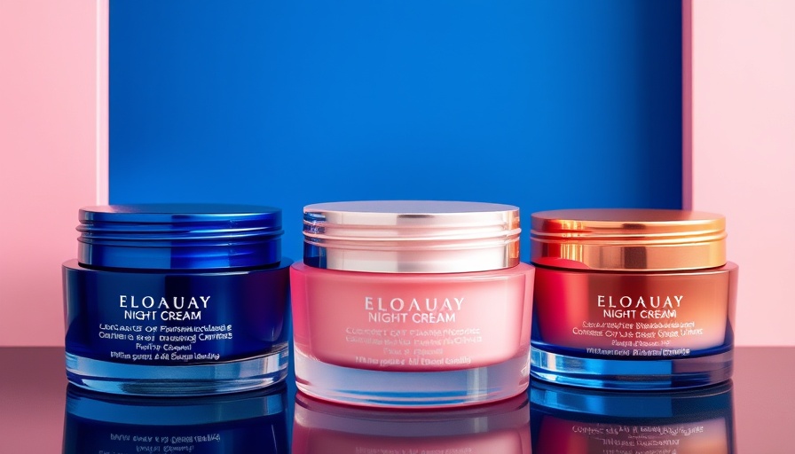 Assorted luxury best night creams 2025 against vibrant backgrounds.