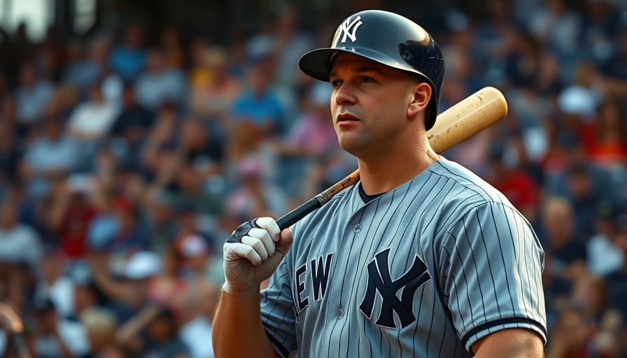 Yankees player focused with bat at Red Sox game, 2025.