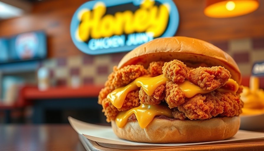San Antonio fried chicken restaurant serving a delicious sandwich