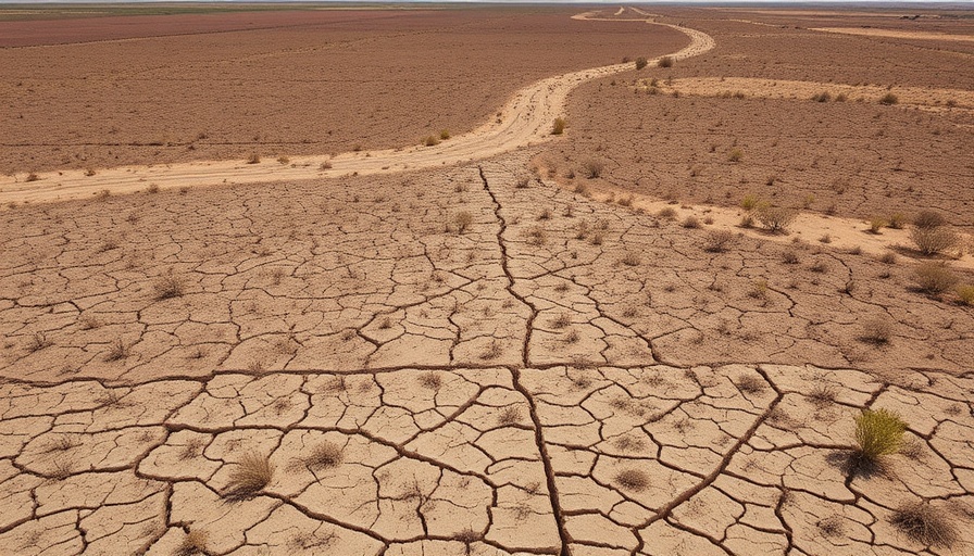 Drought-stricken Texas landscape illustrating drought preparedness.