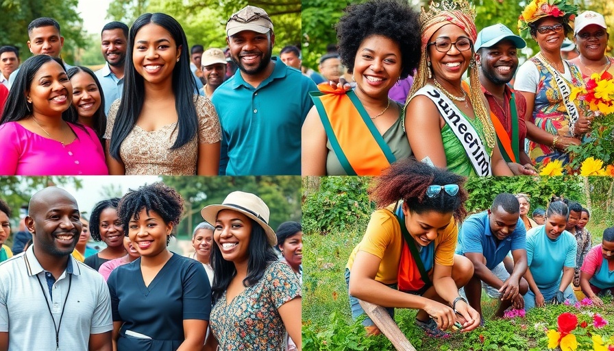 Juneteenth events San Antonio 2025 collage showcasing festivities and community.