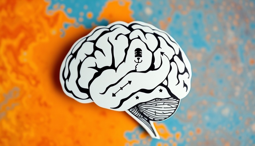 Artistic brain image representing symptoms of a ministroke in women.