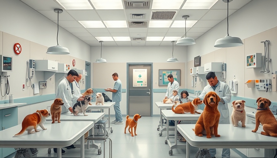Animal Hospital & Urgent Care in Leander with veterinarians and pets