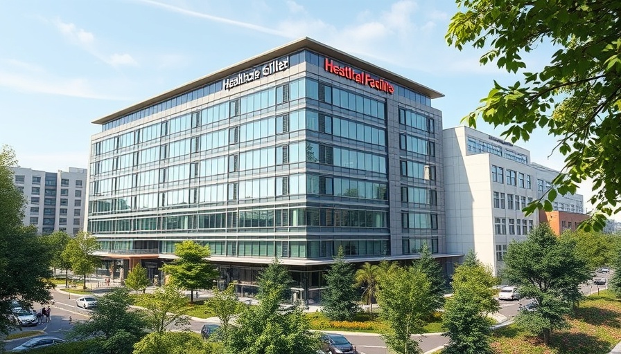 Modern healthcare facility representing Texas Health Plano expansion, urban setting.