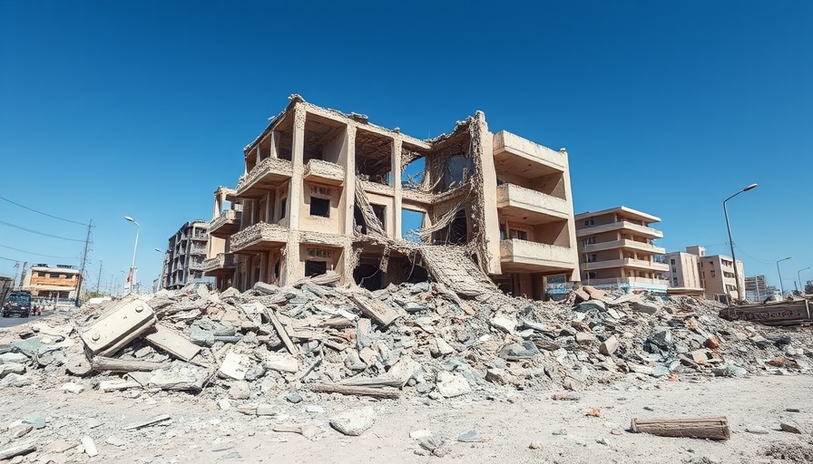 Israeli strikes Iranian nuclear research facility aftermath, rubble and debris