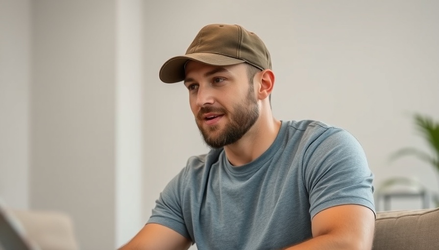 Casual man in a studio setting discussing The Bear Season 3.