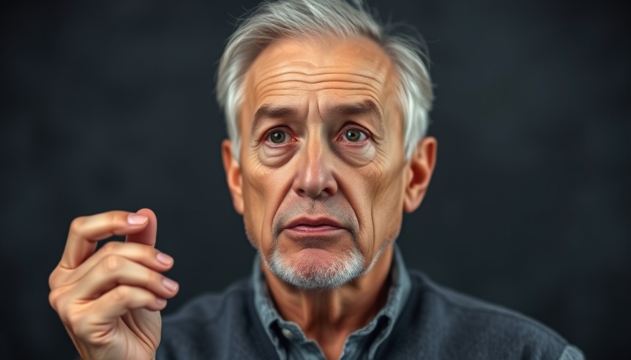 Thoughtful man discussing collagen mistakes, health insights, focused expression.