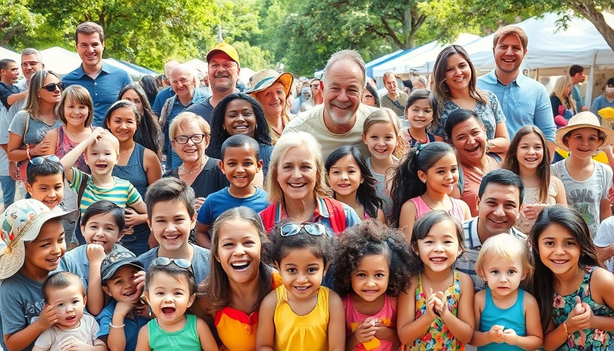 Houston families enjoying weekend events outdoors.