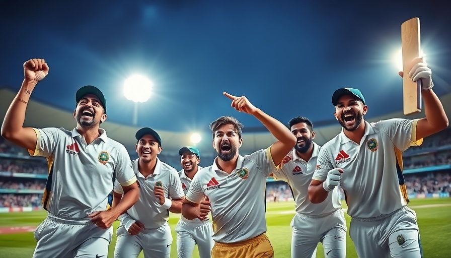 Texas Super Kings victorious over LA Knight Riders on the cricket field.