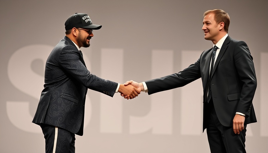 San Antonio Spurs draft pick handshake in formal attire.