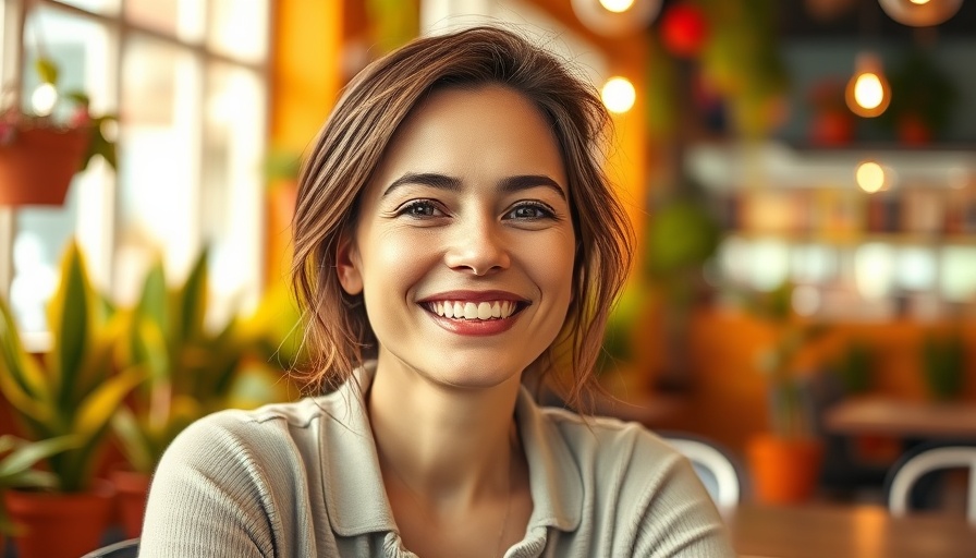 MARINA opens up about health struggles in a warm cafe setting.