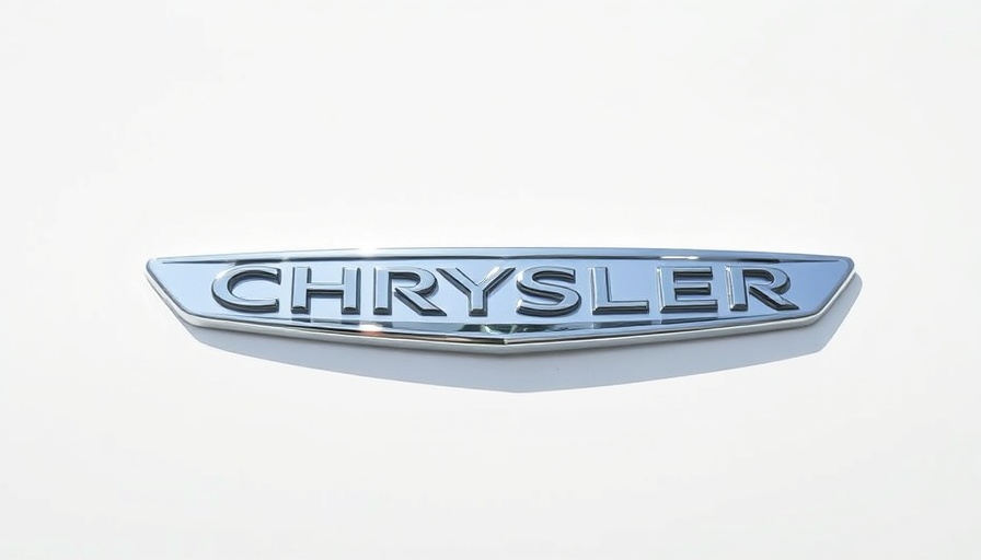 Chrysler logo on white background related to Chrysler vehicle recall.