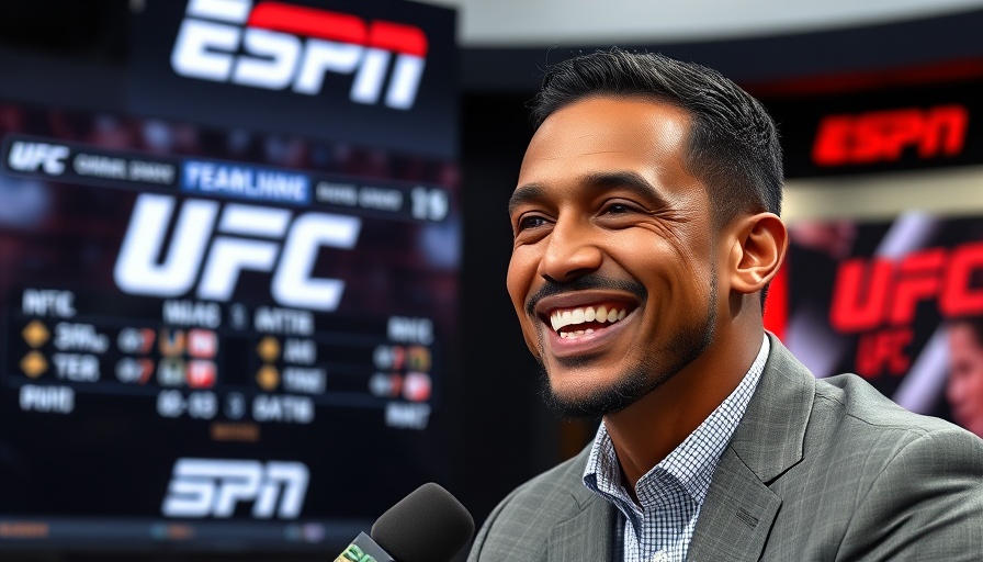 Commentator discusses Ilia Topuria UFC performance results on ESPN.