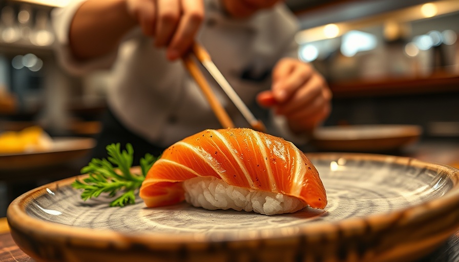 Exquisite Sushi Kozy dining experience with sushi and chef.