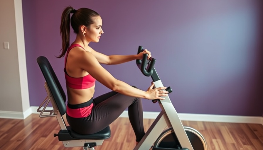 Young woman using the best recumbent exercise bikes 2025 indoors.