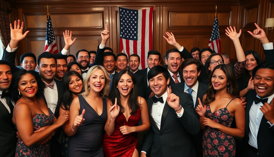 Group celebrating new Texas healthcare changes Trump megabill 2025 legislation.