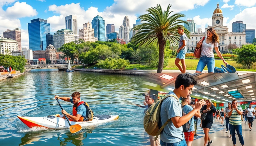 Teen activities in San Antonio: kayak, skateboarding, museum fun.