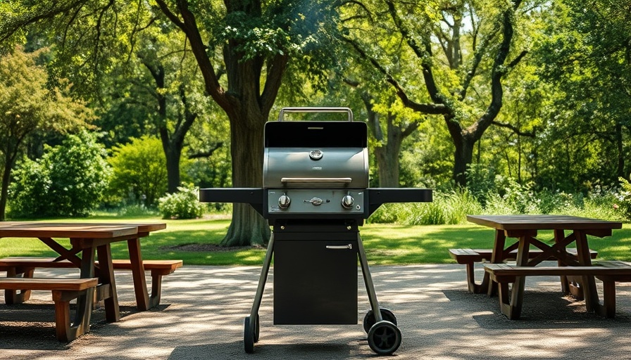 Outdoor grill in Austin park signifies end of burning restrictions