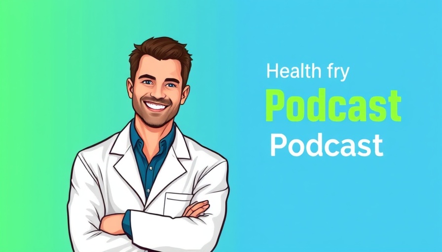 Podcast cover about how much sleep is enough featuring a doctor.