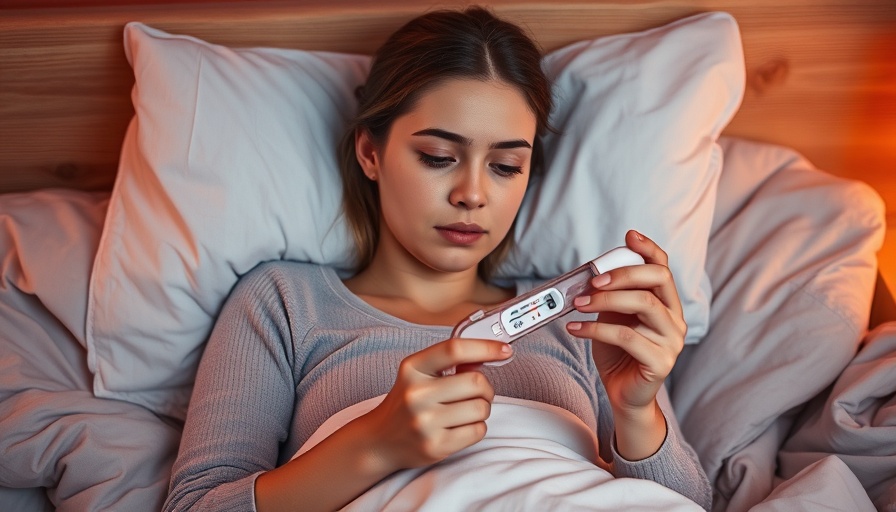 Young woman in bed, appearing unwell, home remedies for best health.