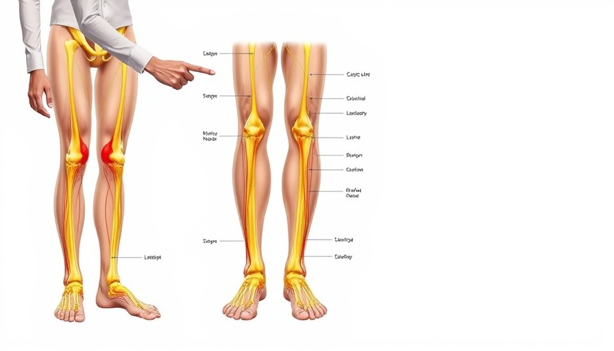 Diagram highlighting how to overcome sciatica and back pain.