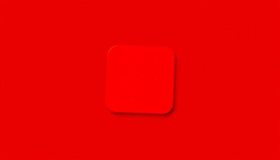 Vibrant red alert symbol for Kerr County flood warnings.
