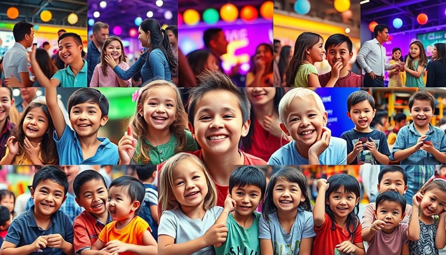 Kids enjoying events in Houston with vibrant activities.