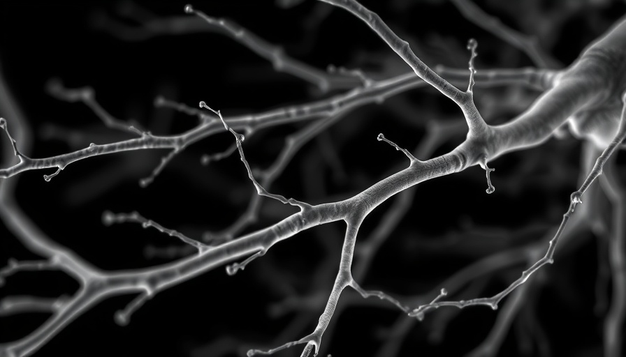 Microscopy of peripheral nerve regeneration with neuron markers.