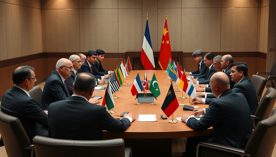 High-level diplomatic meeting on U.S. foreign relations.