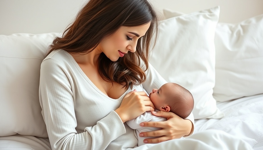 Mother breastfeeding baby in cozy room, highlighting breastfeeding challenges and support.