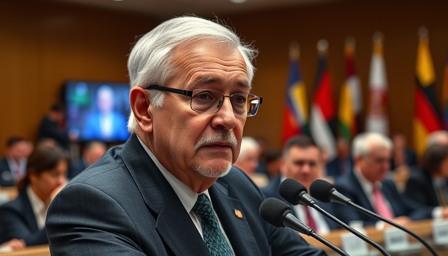 Senior official at international meeting on US-China relations.