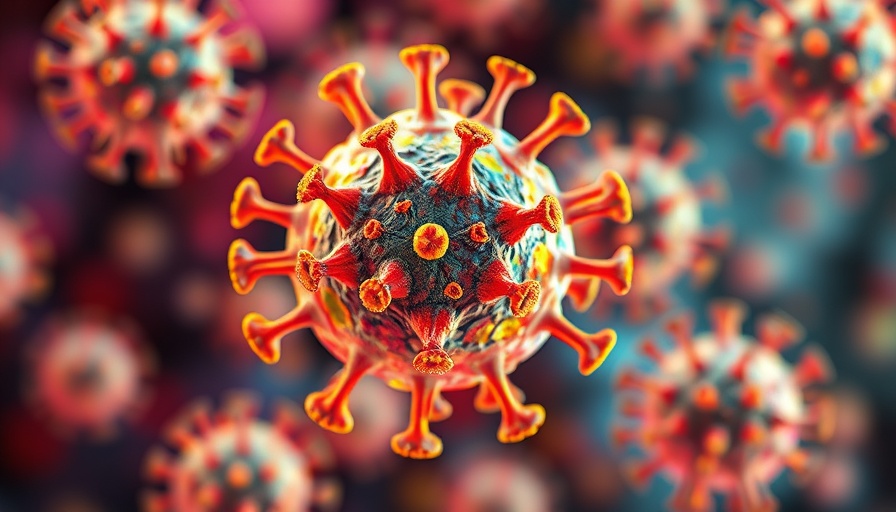 Measles virus illustration, highlighting resurgence in US.