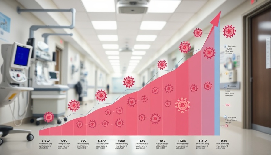 Infographic on measles surge in US amidst vaccine decline, rising chart.
