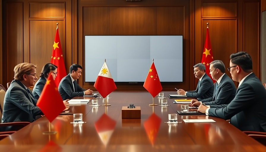 Philippines-China diplomatic meeting on South China Sea ruling.