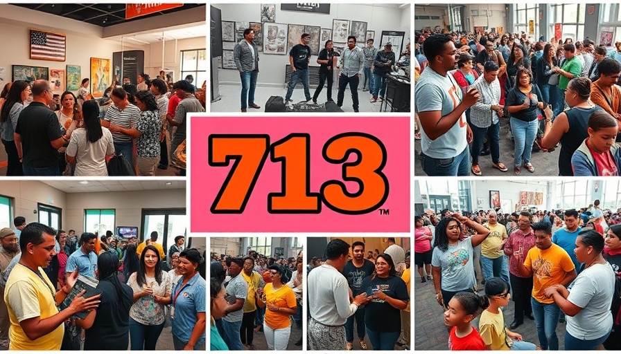713 Day events in Houston featuring vibrant community celebrations.