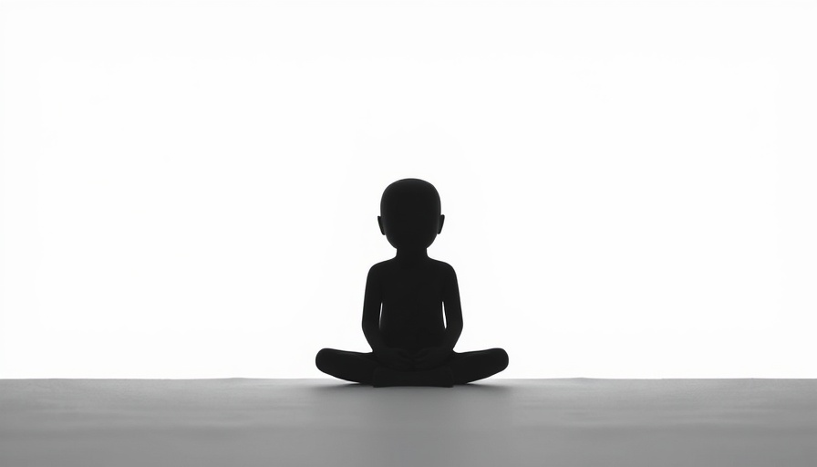 Abstract grey silhouette on white background.