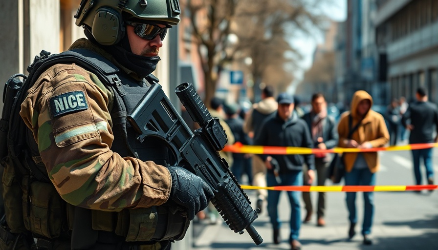 Soldiers guarding detained civilians during Juárez gang violence arrests.