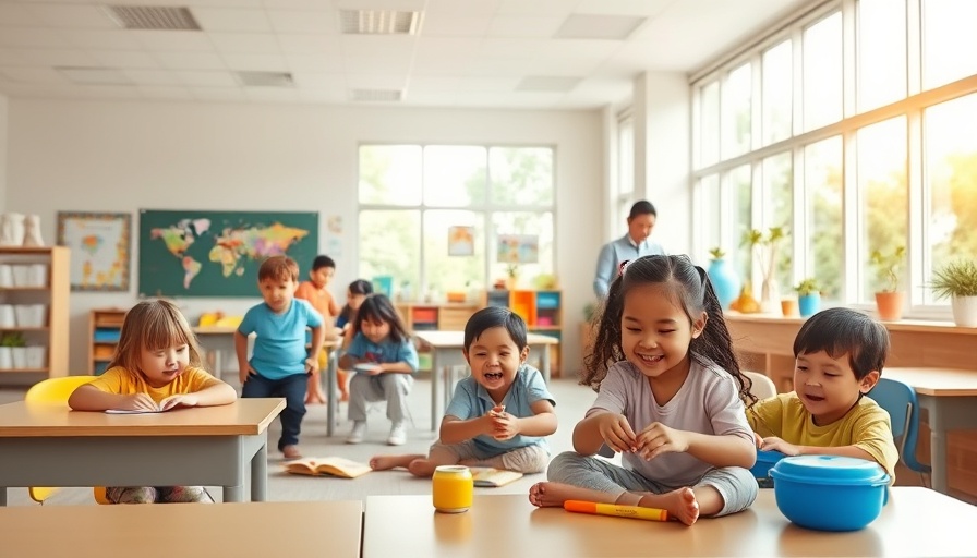 Children's Lighthouse early childhood education classroom with kids learning.