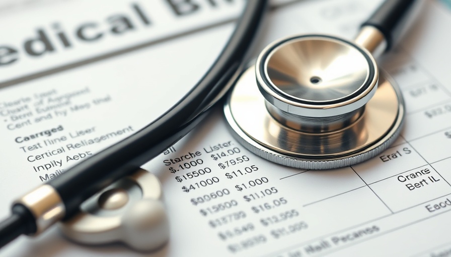 Stethoscope on medical bill illustrating removing medical debt from credit reports.