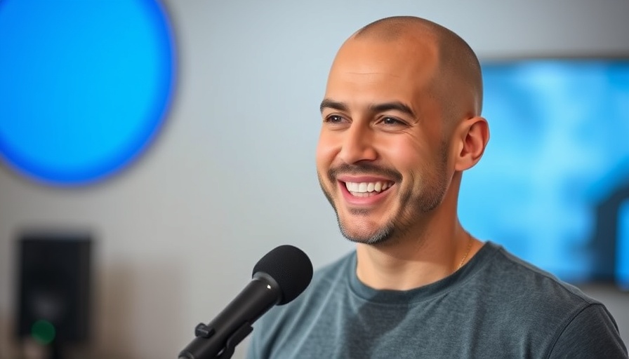 Man discussing metabolism on a podcast, illustrating boost metabolism naturally.