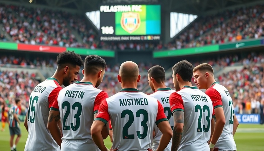 Austin FC team huddle before MLS All-Star Game in Austin