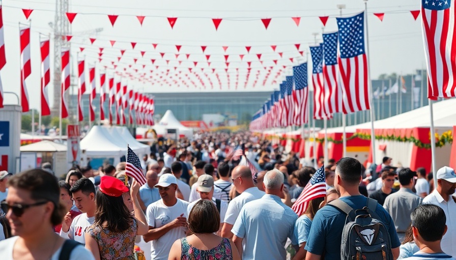 U.S. National Day at Expo 2025 Osaka celebration scene.