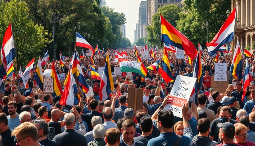 Protesters in Ireland advocating boycott of Israeli businesses.