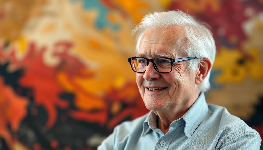 Elderly gentleman discussing the New Superman Film with kindness.